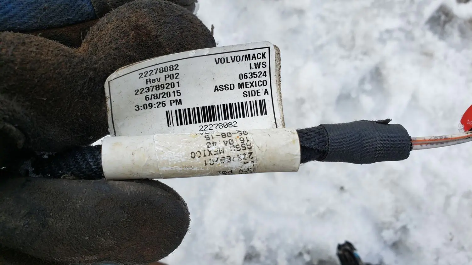 2013 Volvo VED13 Wiring Harness For Sale - Lomoca Heavy
