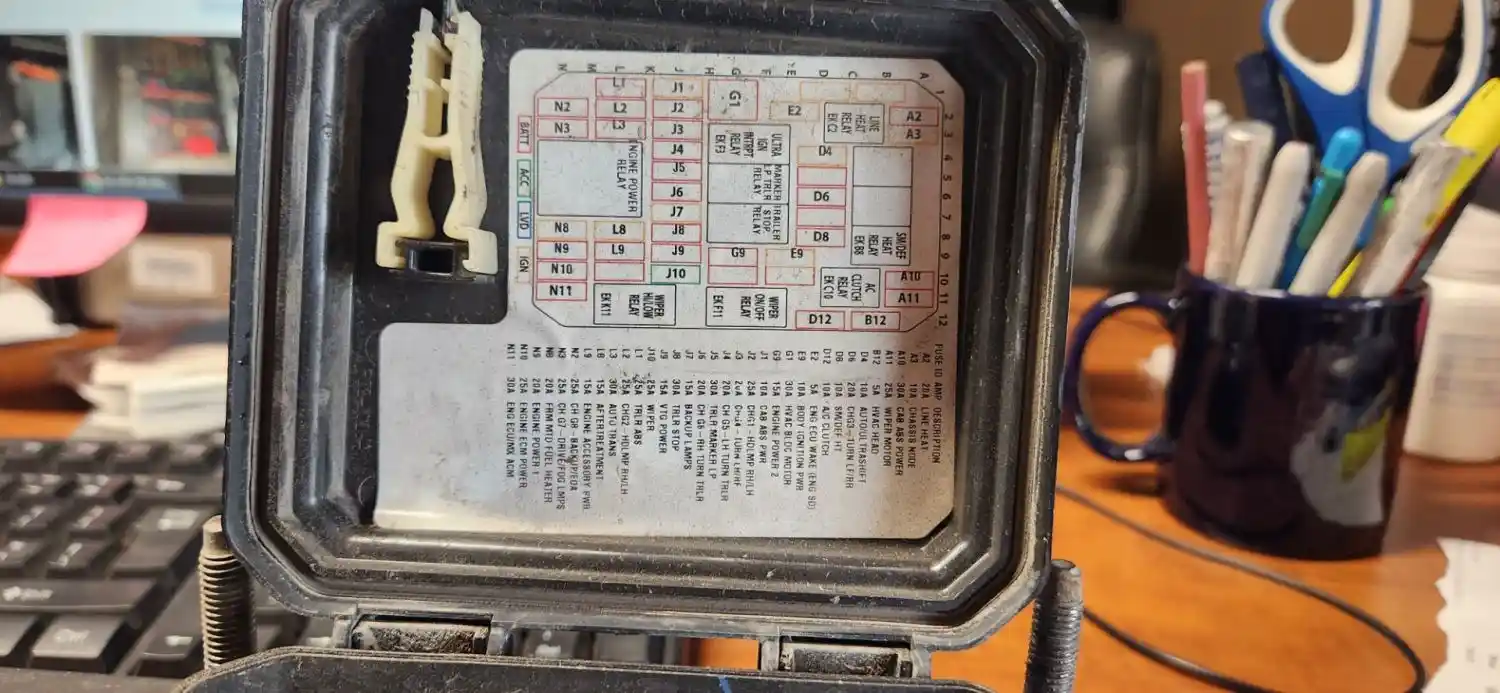 24+ Kenworth T680 Fuse Panel Diagram