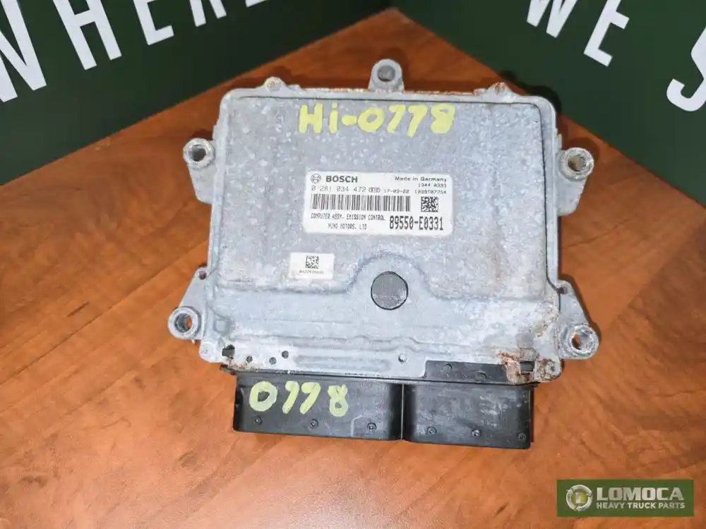 hinoページ 2018 Hino J08E-VB ECM For Sale - P/N 0 281 034 472 - Lomoca