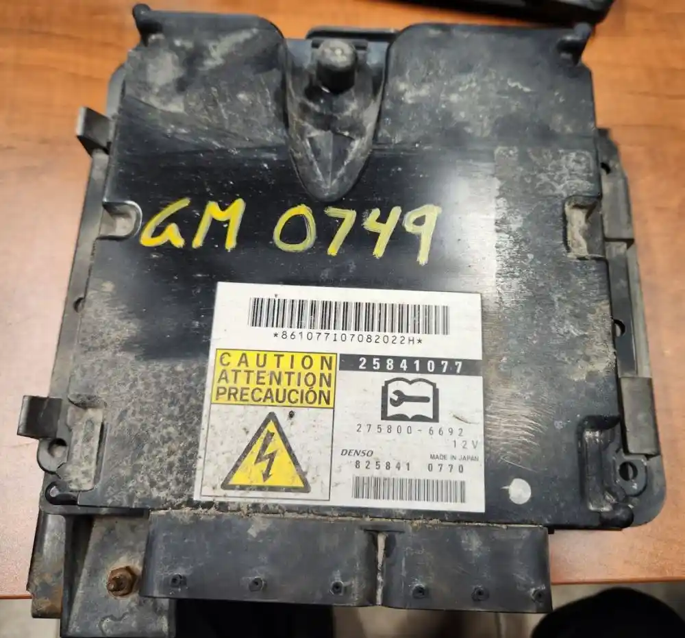 2008 Isuzu 6HK1X ECM For Sale - P/N 25841077 - Lomoca Heavy Truck